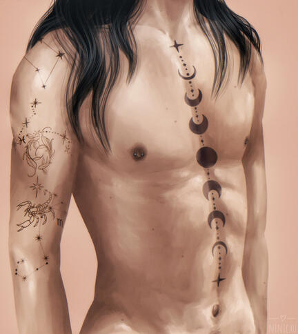 torso anatomy practice find this piece on: twitter | instagram